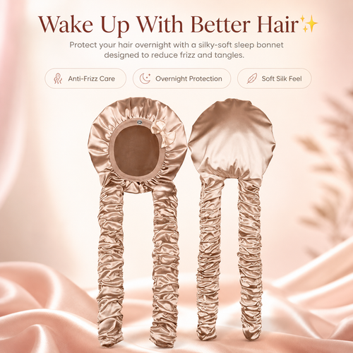 Luxury Satin Hair Bonnet | Wake Up With Smooth & Beautiful Hair