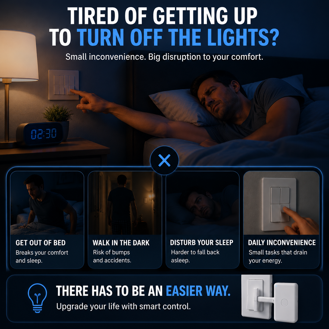 💡 Smart Switch Bot | Automatic Light Switch Controller😴
