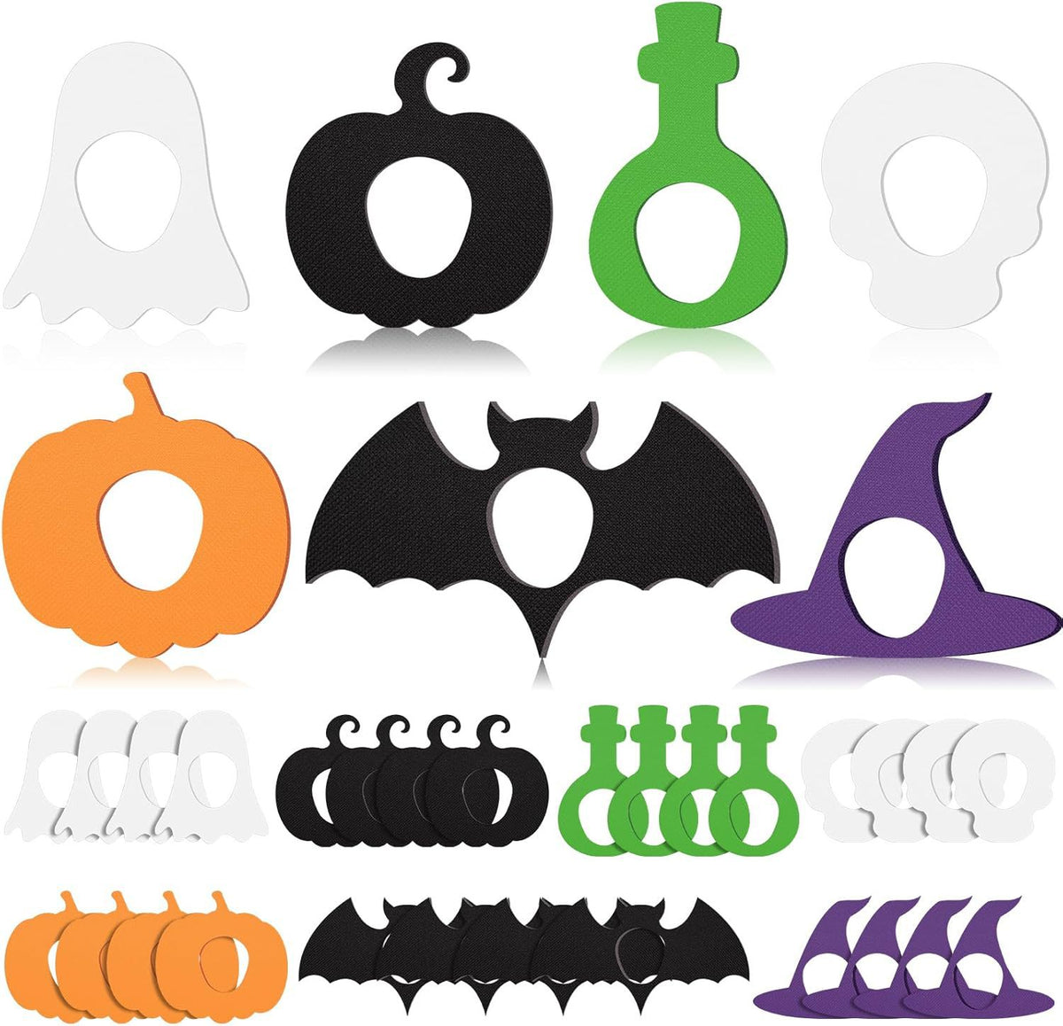 🎃 32PCS Halloween CGM Sensor Covers – Cute Decorative Overpatches for Dexcom & Libre