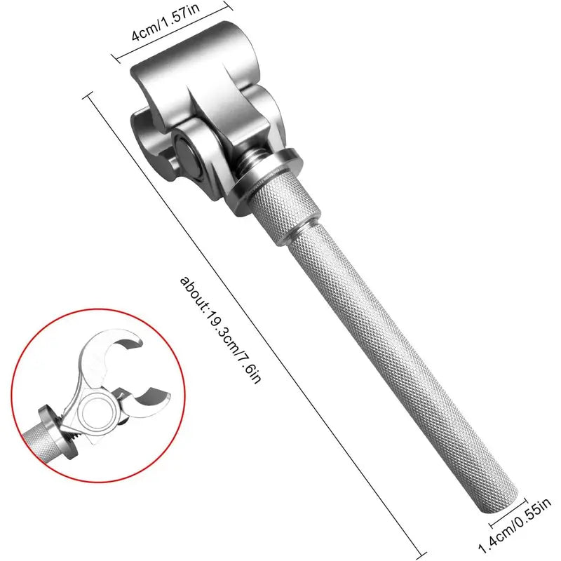 🔧 Adjustable Hinge Alignment Wrench – Heavy-Duty Steel Door & Cabinet Tool
