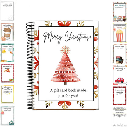 🎄 Christmas Gift Card Book – A Surprise on Every Page