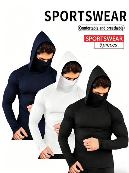 UPF 50+ Protection 6-Pack | Lightweight Active Hoodies for Men – Breathable, Quick-Dry & Built for The Outdoors