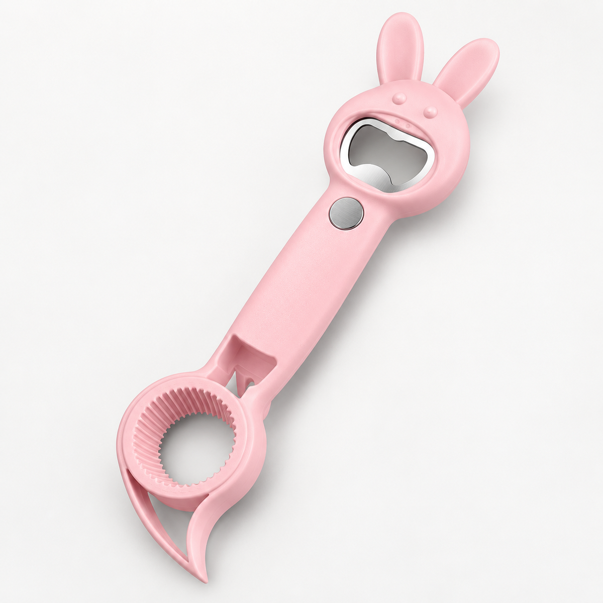 🐰 6-in-1 Magnetic Rabbit Opener – Jar, Bottle, Can & Wine Opening Tool