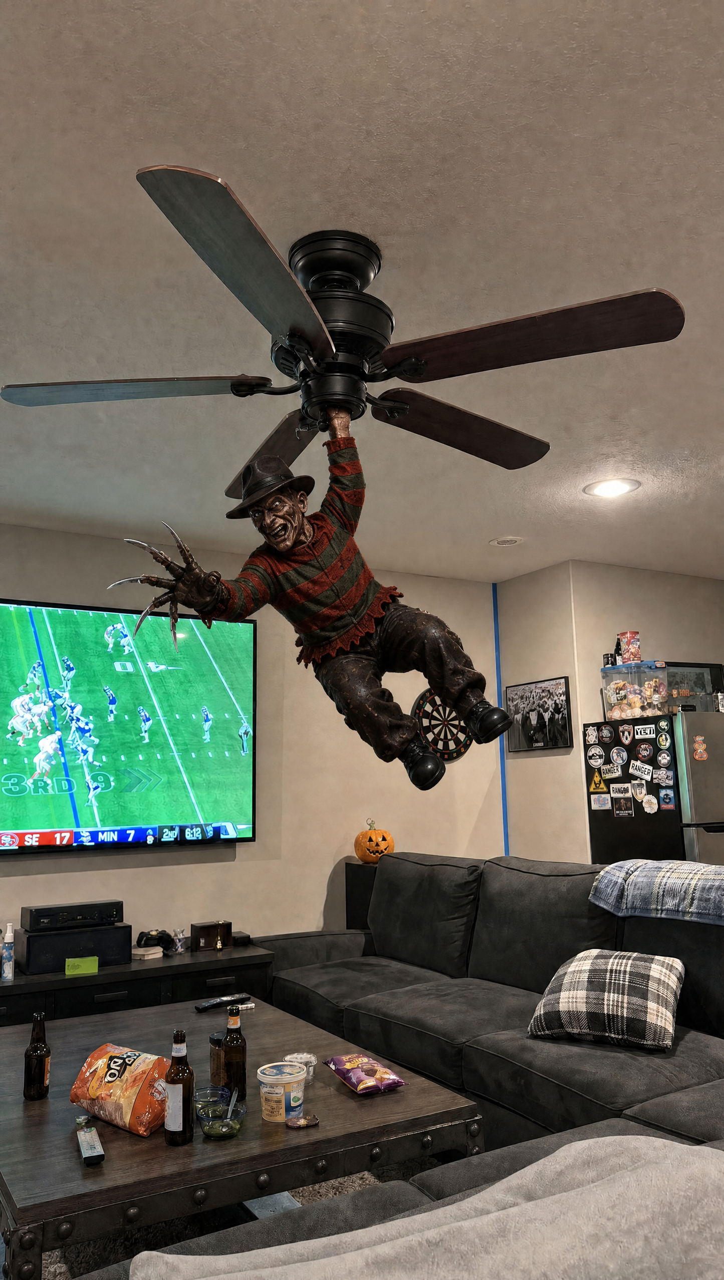 🔥 Limited Halloween Sale – Turn Your Ceiling Fan Into A Spooky Horror Decoration