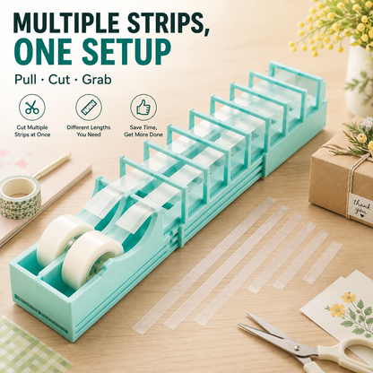 ✂️ Quick-Cut Tape Strip Maker – Prepare Multiple Strips in Seconds