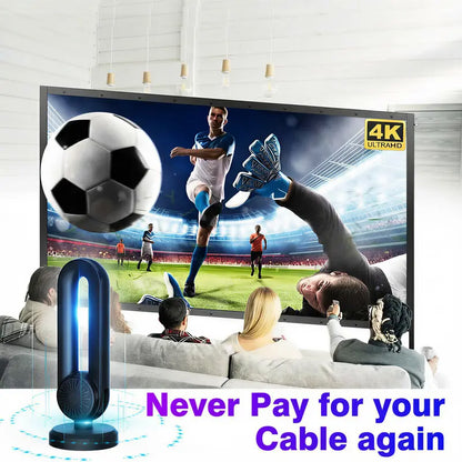 📺 Magnetic HD TV Antenna – Free Local Channels, No Monthly Fees