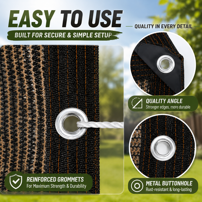93% Blackout Shade Cloth | Stay Cool Outdoors All Summer Long