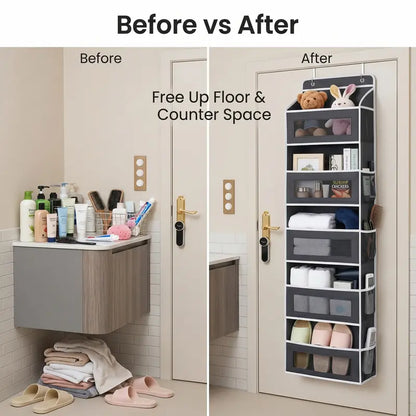 ✨ 5-Tier Over Door Organizer – Create More Storage Without Taking Up Space
