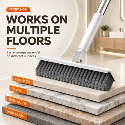 SOPAMI 180° Rotating Gap Cleaning Tool - Extendable Adjustable No-Touch Cleaner for Windows, Sliding Doors, Narrow Spaces, Home Deep Cleaning