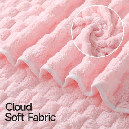 Extra-Thick Microfiber Quick-Dry Hair Towel Wrap