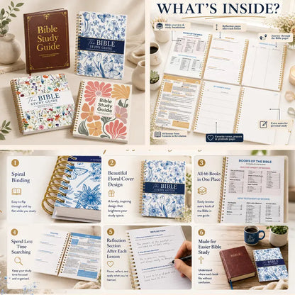 Understand Every Book 📖 66-Book Bible Study Guide & Devotional Journal