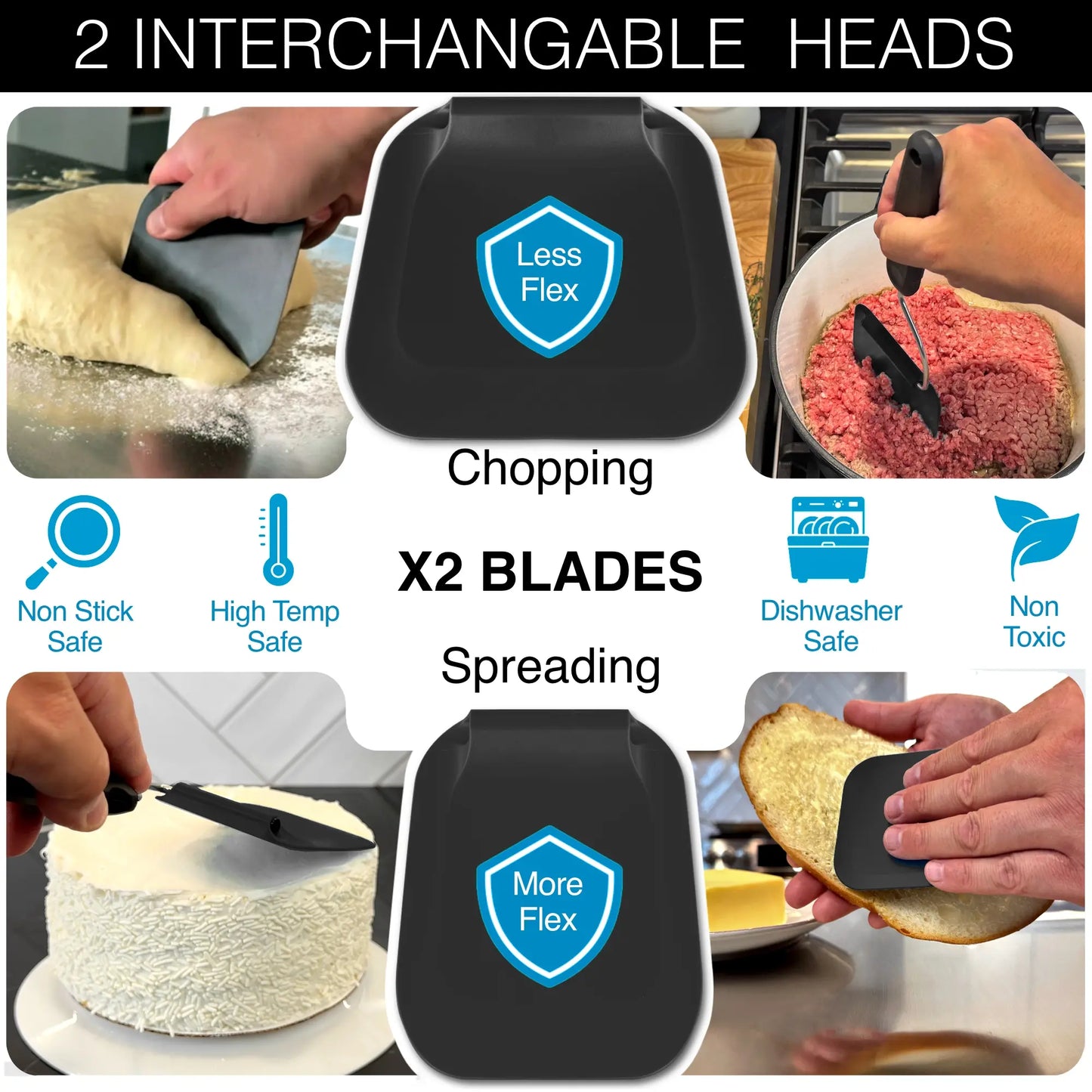 7️⃣ KITCHEN FAVORITE | 7-Position Adjustable Spatula – Multi-Angle Turner for Frying Pans, Griddles & Air Fryers