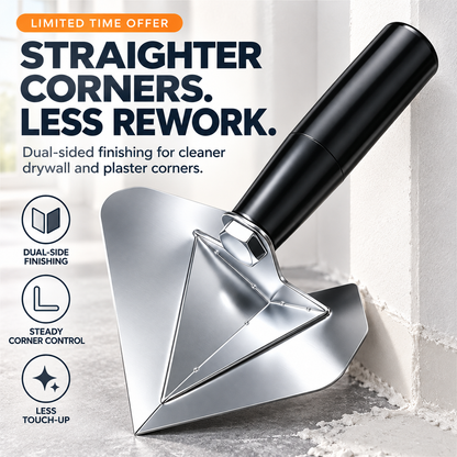 🔥 50% OFF Drywall Corner Finishing Trowel 🛠️ Create Perfect Inside Corners With Less Rework