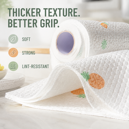 🔥200Pcs Per Roll Reusable Cleaning Lazy Rags