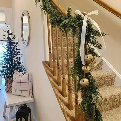 🎄Lush Artificial Cedar Garland 🔥Buy 2 Free Shipping