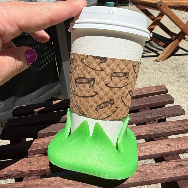 🥤 Stabilizing Silicone Grip Coaster – Less Spills, More Stability