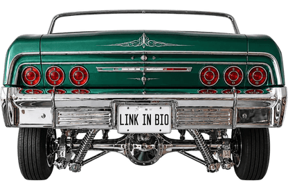 🚗 Classic Lowrider Car Rear Wall Shelf Lamp