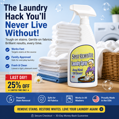 🧼 Tough Stain Rescue Laundry Spray