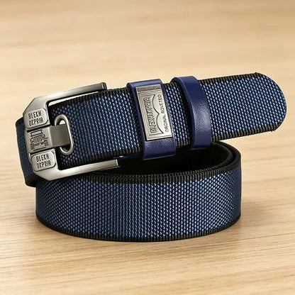 Unisex Minimalist Stylish Waistband - Buckle-Free Men's Belt, Holeless Strap