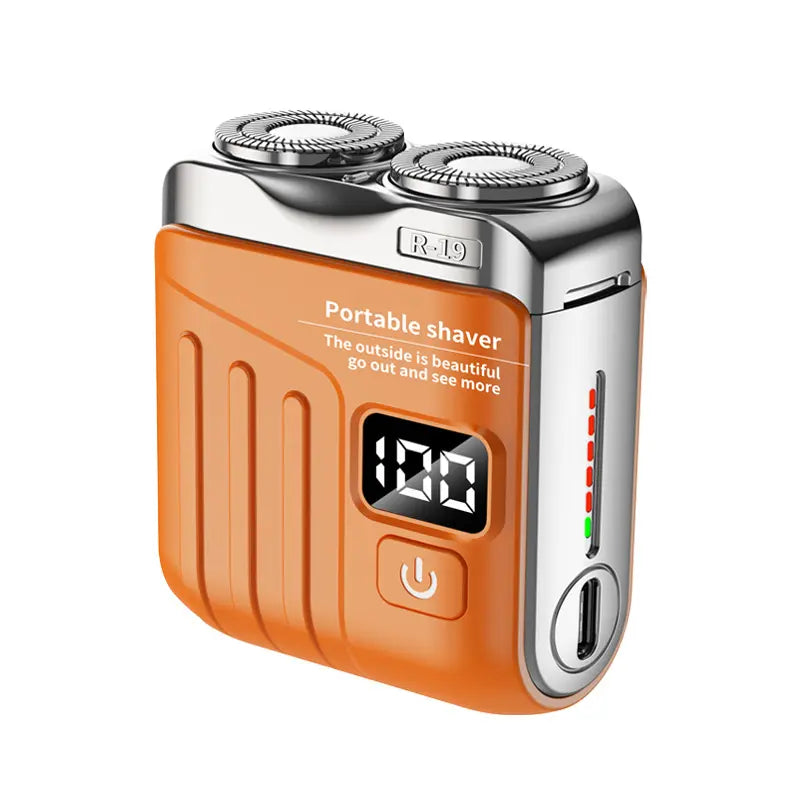 🧲Mini Pocket Electric Shaver – Fast USB Rechargeable Portable Razor for Men