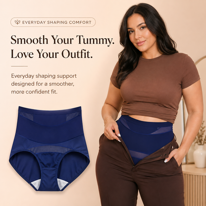 👖High-Waisted Tummy Control Shaping Briefs | Everyday Smoothing Underwear✨