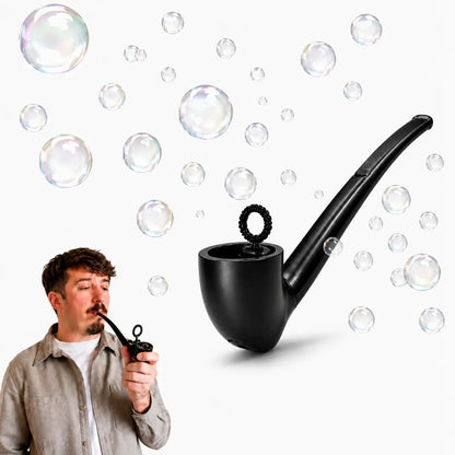 SummerVibes Bubble Pipe Stress Relief Toy — A Mini, Pipe-Shaped Bubble Blower & Wand to Help You Relax and Unwind | Graduation Season Gag Gift