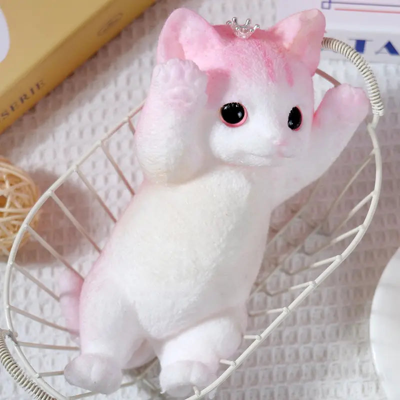 🐱 Squishy Cat & Dog Set – Cute DIY Squeeze Toy, Autism Stress Relief