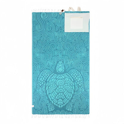 Beach Bag That Turns Into a Towel in Seconds