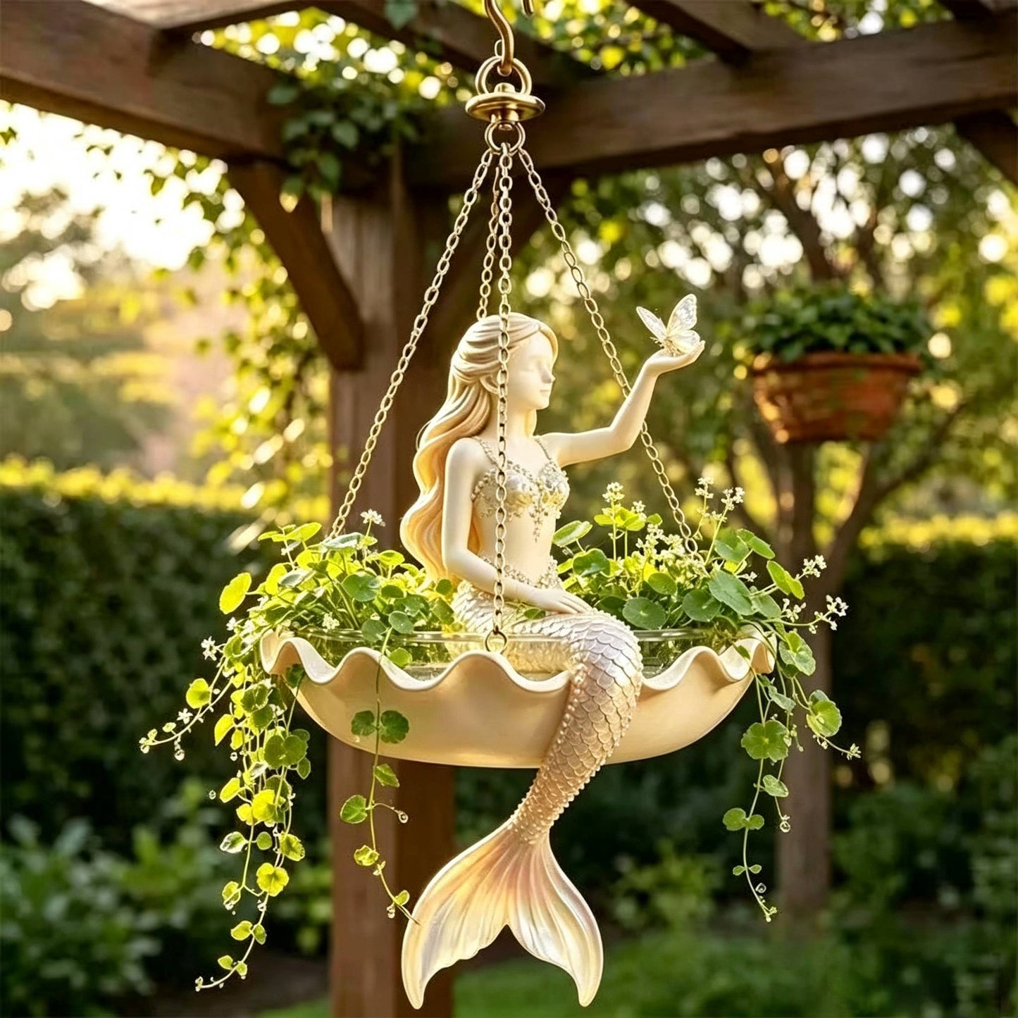 🌿Ballet Dancer Hanging Planter - Graceful Artistry, Living Greenery🩰