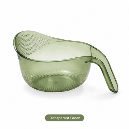 ✨ Smart Drain Kitchen Bowl – 2-in-1 Colander For Fruits, Vegetables, Rice & Pasta