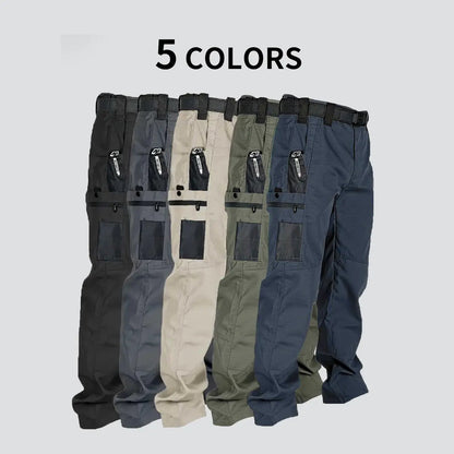 Men's Tactical Cargo Pants | Water-Resistant Outdoor Work & Hiking Pants