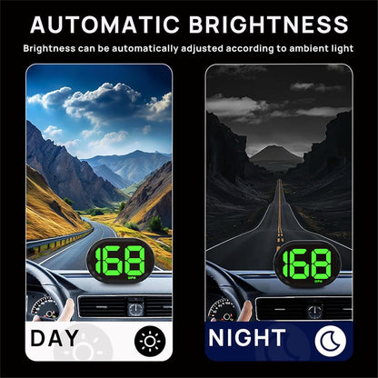 🚗 Digital GPS Speedometer HUD Display – Upgrade Your Classic Ride Instantly