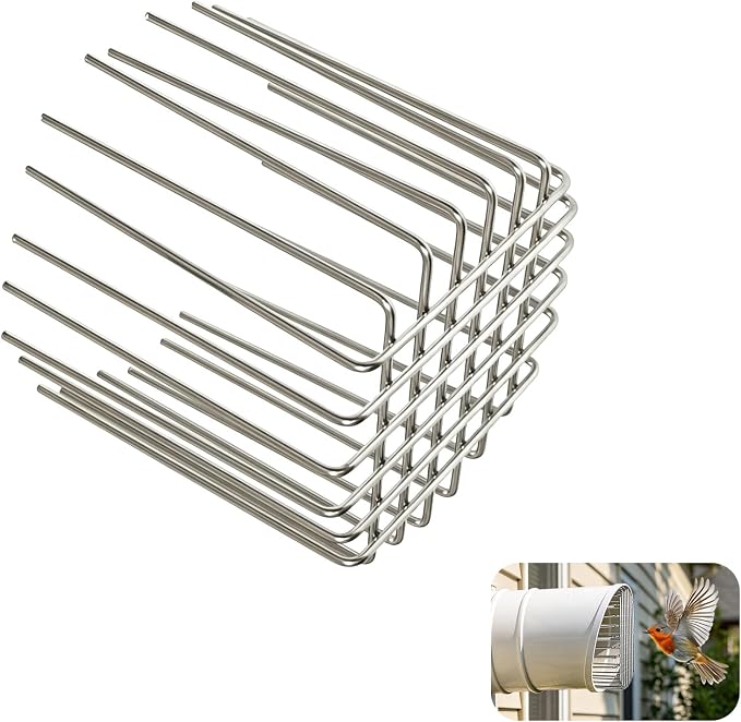 🔥 55% OFF TODAY | 304 Stainless Steel Gutter Guard for Pipes & Vents