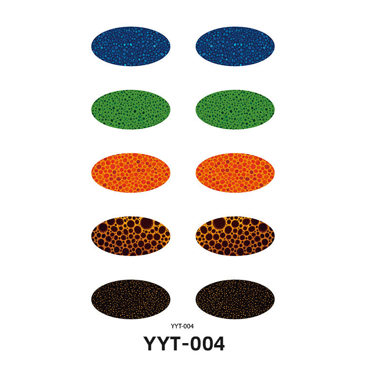 ✨ 5-Pair Pre-Designed Eyeshadow Transfer Stickers – Complete Eye Looks in Seconds