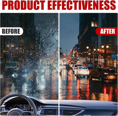 🚗 **Windshield Oil Film Remover Brush – Clearer Glass, Safer Drive**