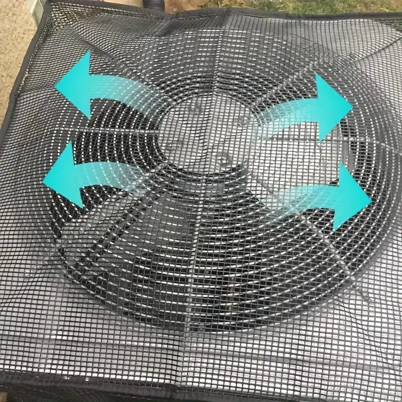 🌿 Breathable Outdoor AC Mesh Cover – Dust & Debris Protection