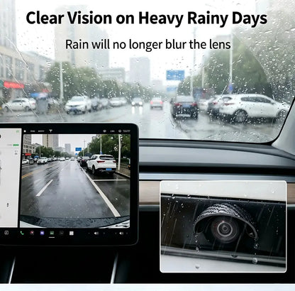 🌧️ 4PCS Car Backup Camera Rain Shield – Clearer Rear View in Rain