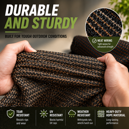 93% Blackout Shade Cloth | Stay Cool Outdoors All Summer Long