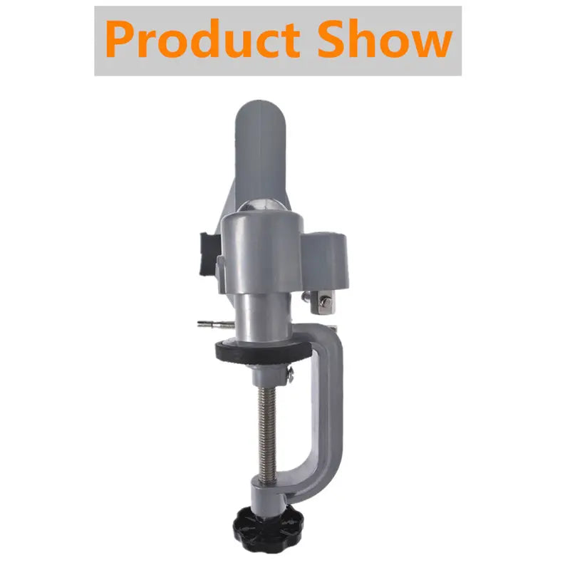 3" Aluminum Work Bench Vise - 360° Swivels, Universal Clamp, 2" Jaw Opening, Rotating Design, New, Swivels 360°, Aluminum Body, 45° Tilt Adjust, 360 Degrees Rotating Jaw