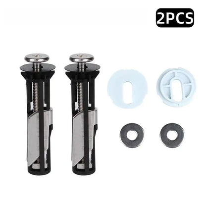 🚽 2-Pack Universal Toilet Seat Fix Kit – Stop The Wobble Fast
