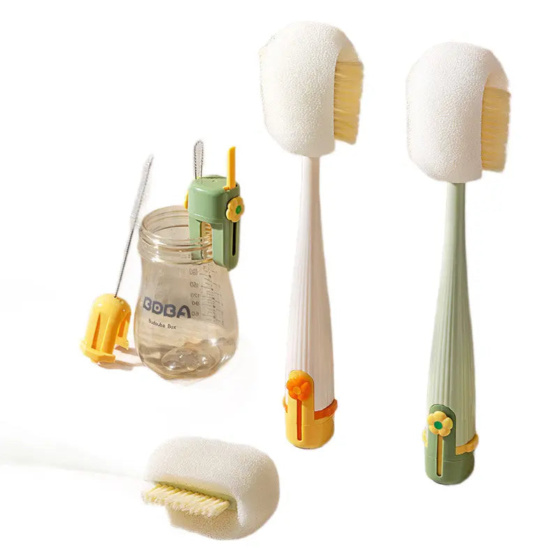 Bottle Cleaner Brush - Chemical-Free Multi-Use Deep Cleaning Brush for All Your Cups, Tumblers, Glassware, No Extra Scrubbers Needed Home Care Dish Tool