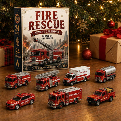🚜Build the Fleet Collection 24-Day Vehicle Advent Calendar Series | ✨A New Adventure Every Morning