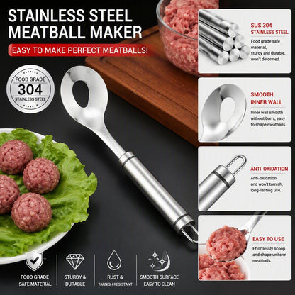 🥩304 Stainless Steel Meatball Scoop Ball Maker Tool🥄