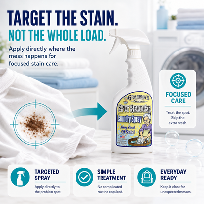 🧼 Tough Stain Rescue Laundry Spray