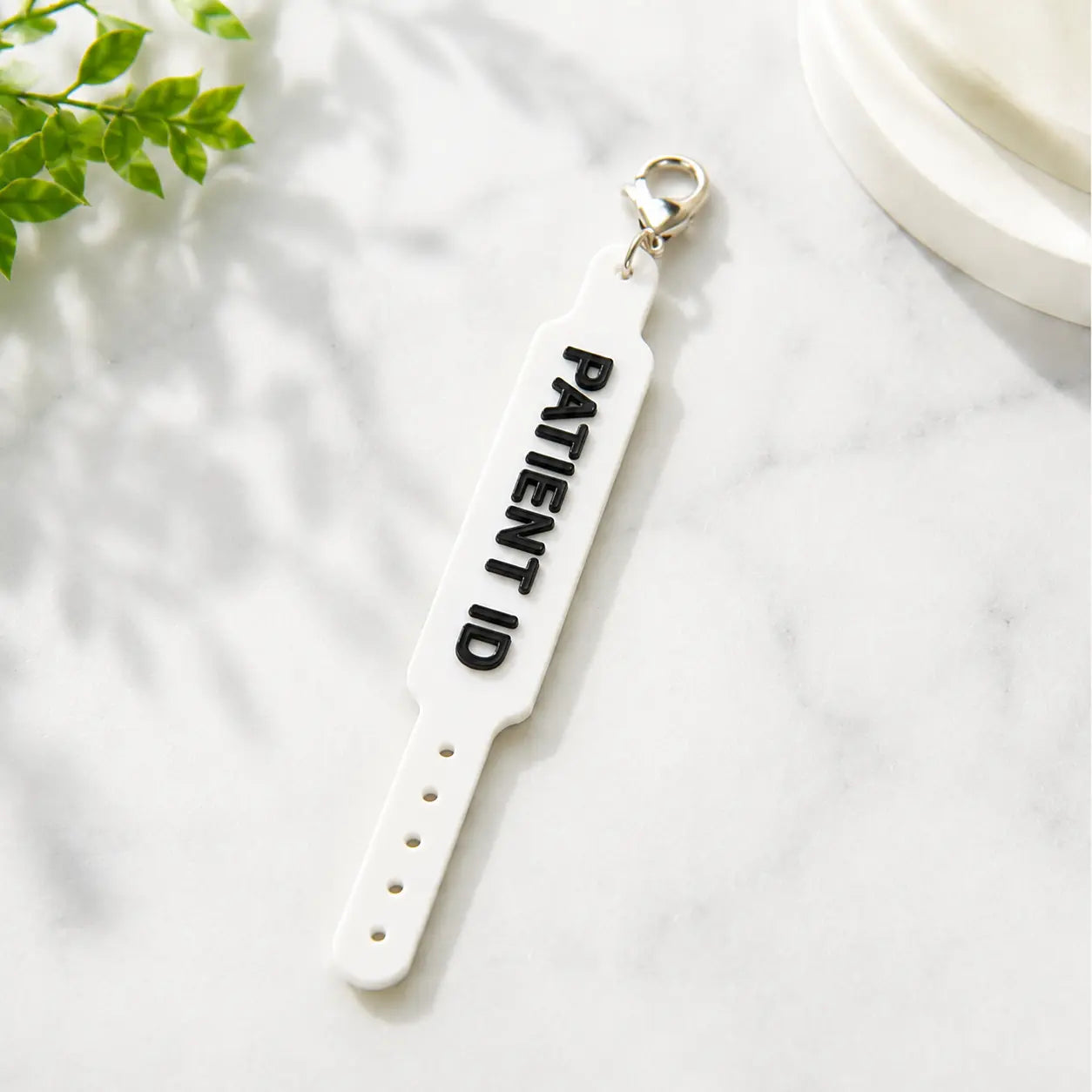 🏥 Hospital Wristband Charm | Nurse Badge & Keychain Accessory