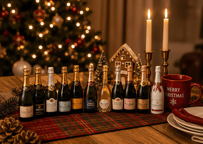 2026 Champagne Advent Calendar – 24-Day Christmas Countdown Gift