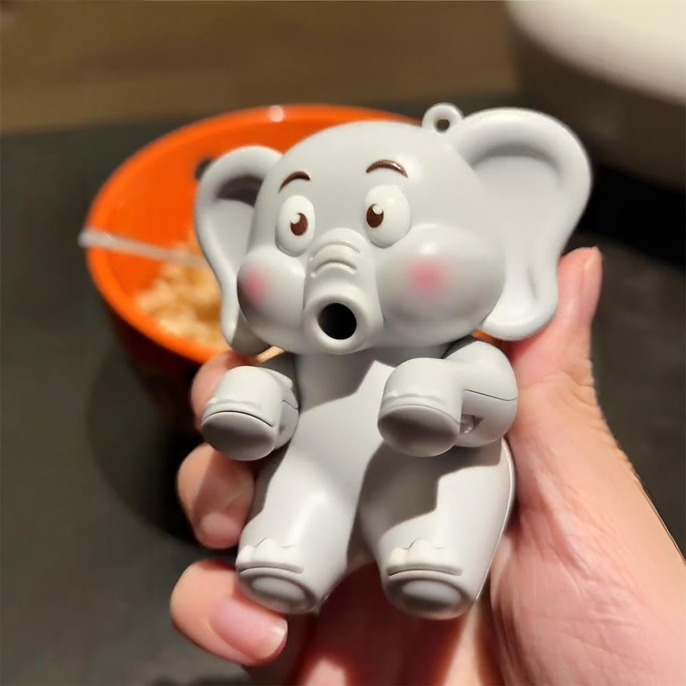 🐘 Elephant Clip-On Cooling Fan for Cups & Bowls