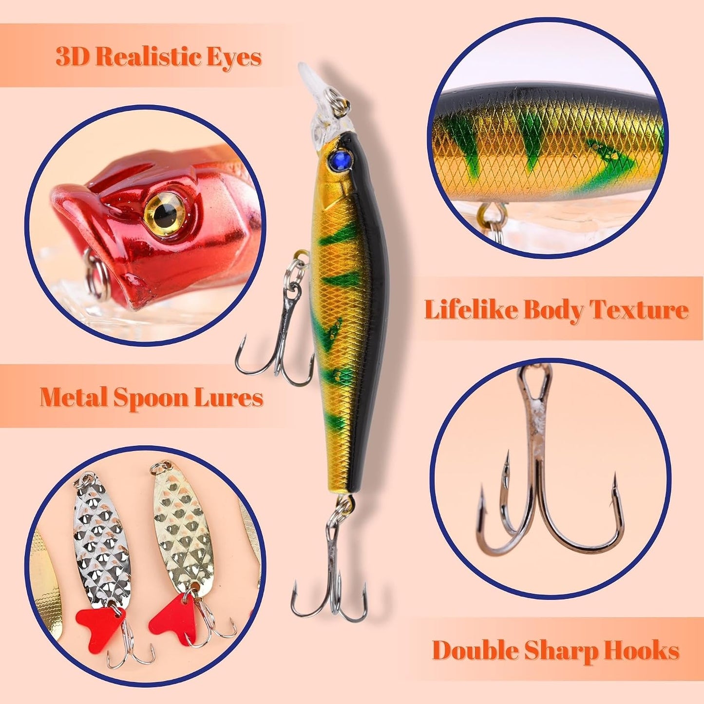🔥 Open A New Fishing Lure Every Day – 2026 Christmas Advent Calendar
