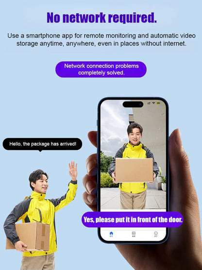 2026 NEW🎁[Hidden camera HD night vision]No WIFI or electricity required💯Tiny and installs in 1 second ⚠️Remote real-time viewing