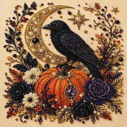 🎃 Halloween Pearl Bead Art DIY Kit – Sparkling Seasonal Craft & Décor